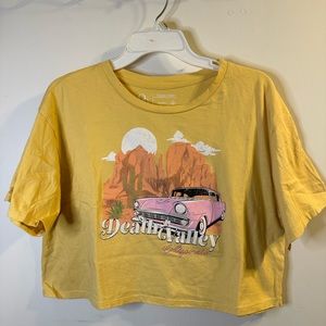 Death Valley Cropped T shirt